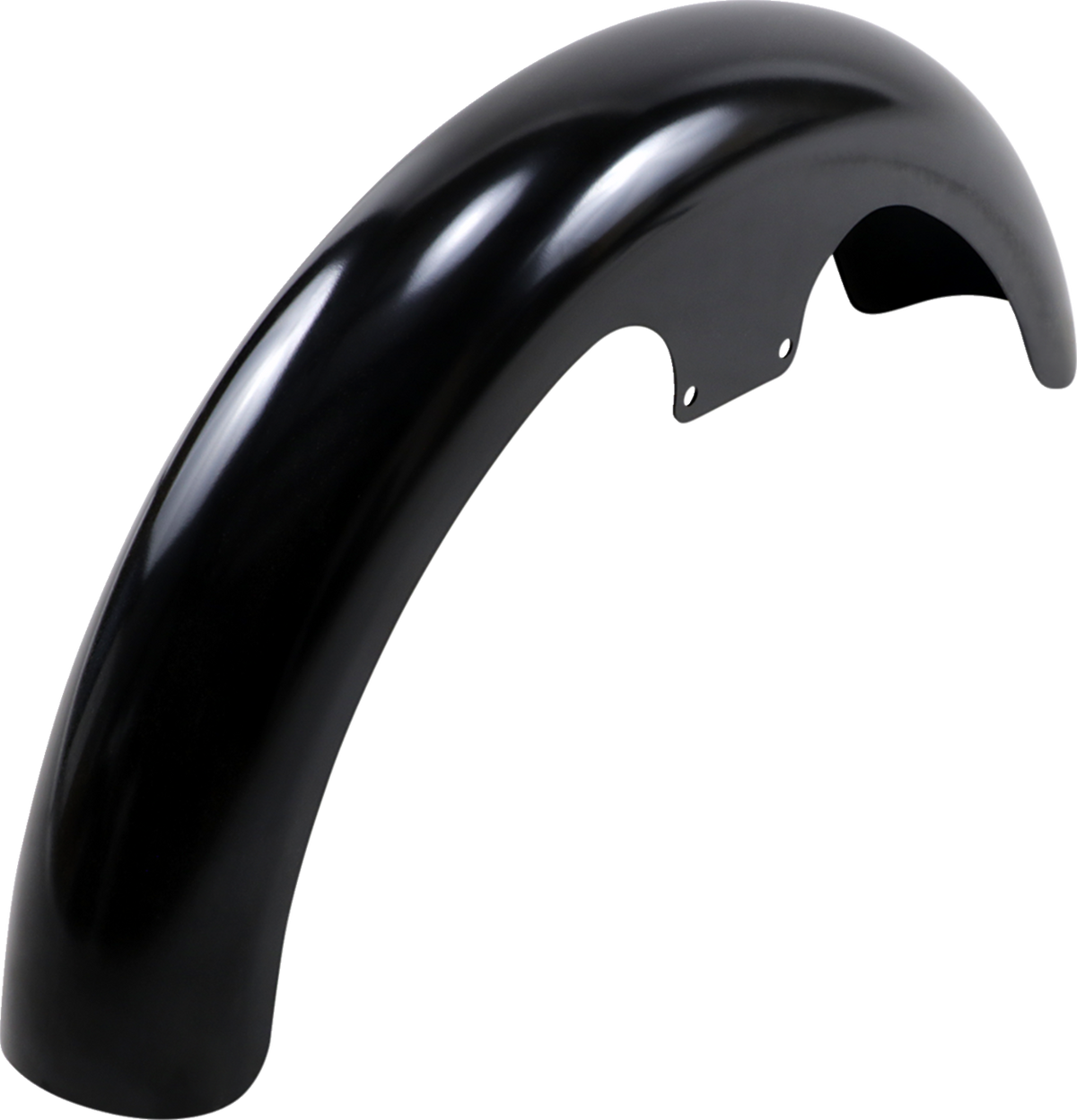 Klock Werks Wrapper Front Fender - Black - 21" - HD Dyna/Softail