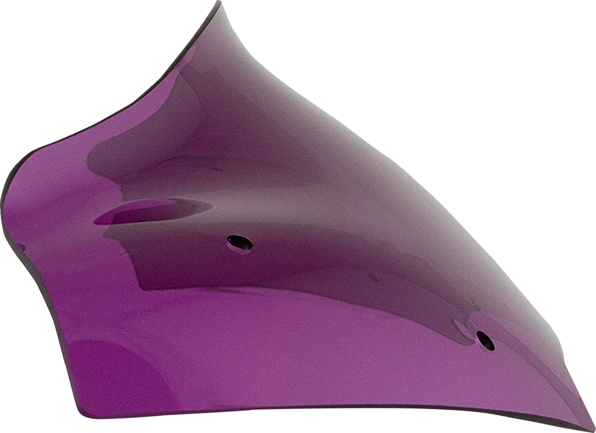 Klock Werks Kolor Flare® Windshield - 8" - Purple - '23-'25 FLTRX