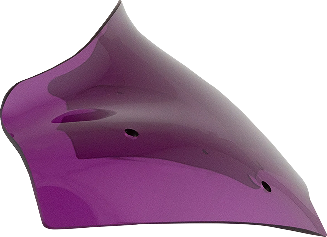 Klock Werks Kolor Flare® Windshield - 8" - Purple - '23-'25 FLTRX