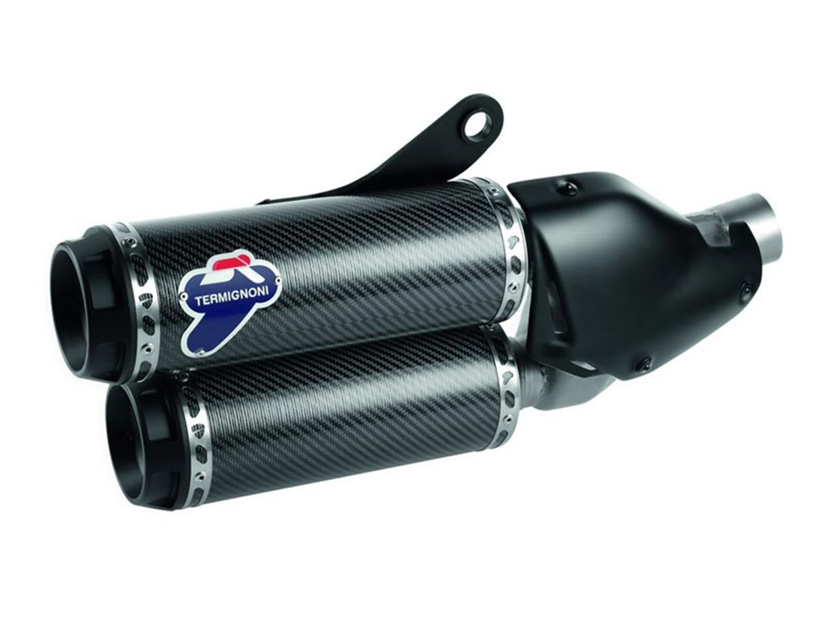 Termignoni 180CR Carbon Racing Silencers Ducati Monster 821 2017-2021
