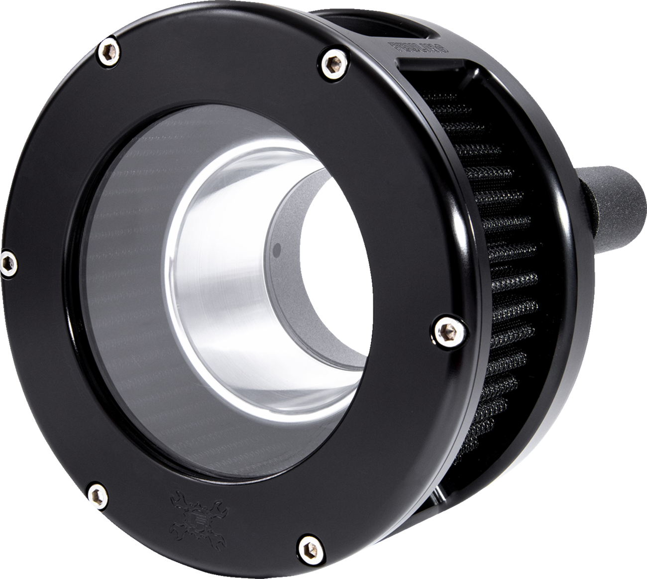 Feuling Parts BA Series Air Cleaner Kit - Black Anodized - Black Filter