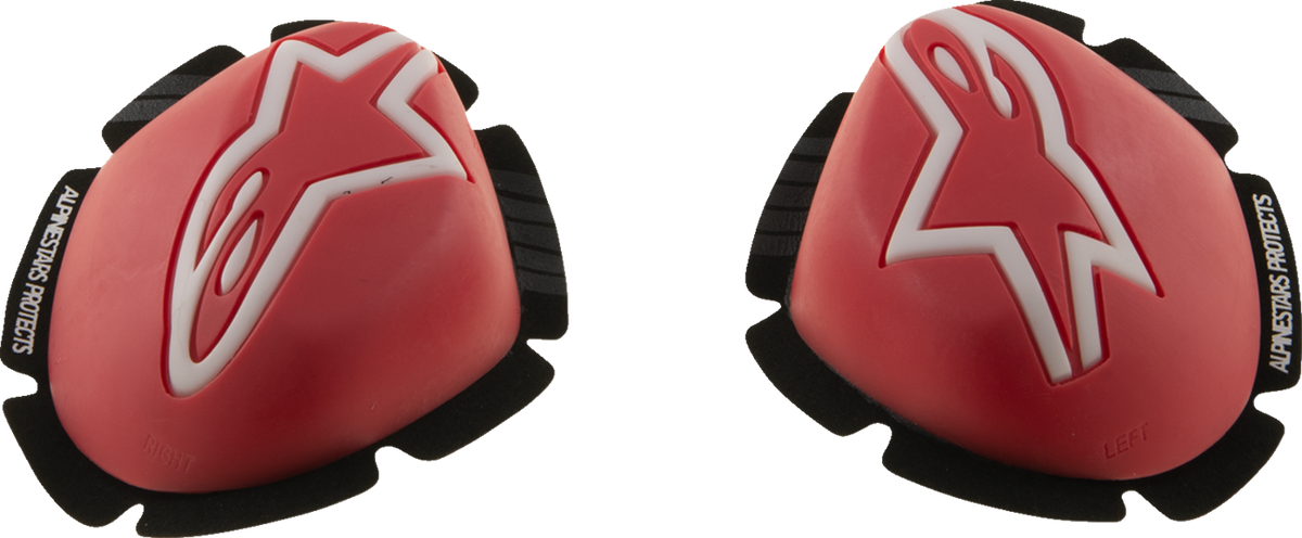 Alpinestars GP Tech Knee Sliders - Red/White