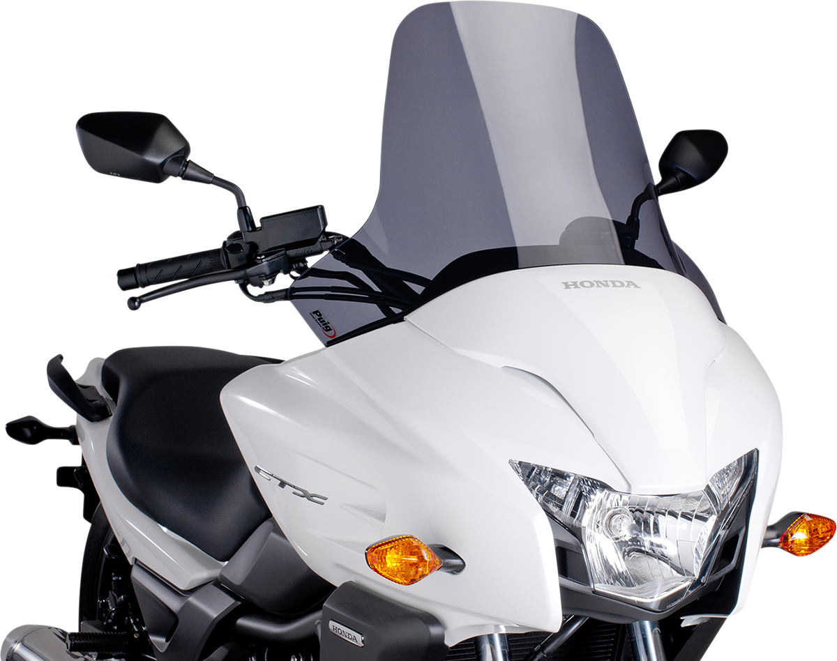 PUIG HI-Tech Parts Touring Windscreen - 20" - Dark Smoke - Honda