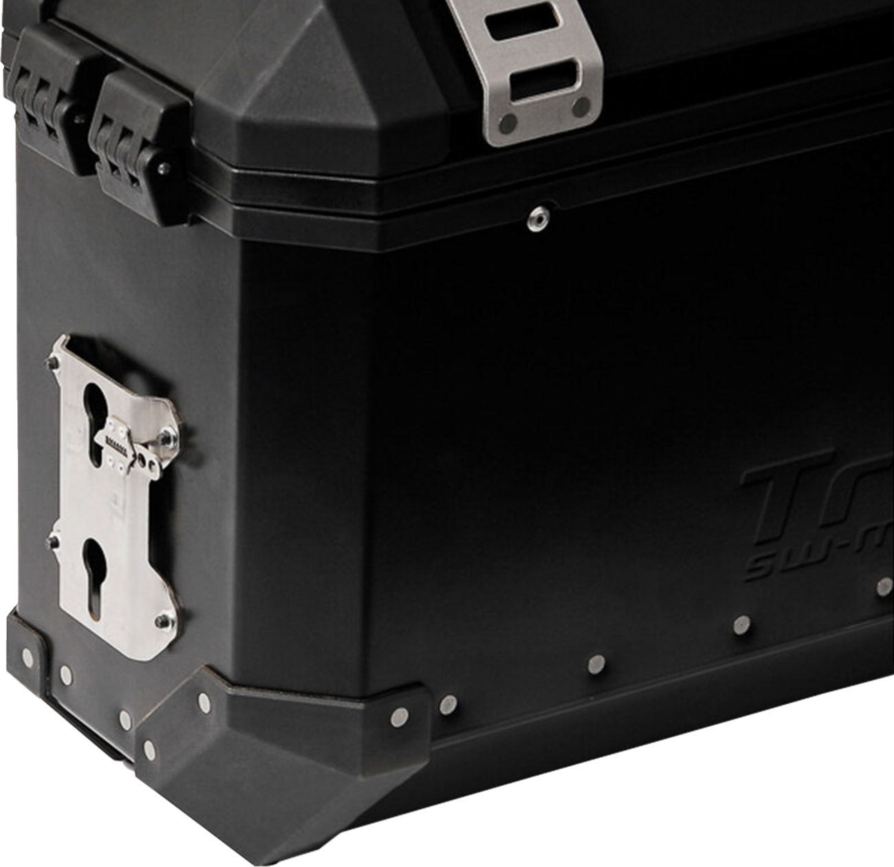 SW-Motech TRAX Accessory Mount For TRAX Side Case - Silver