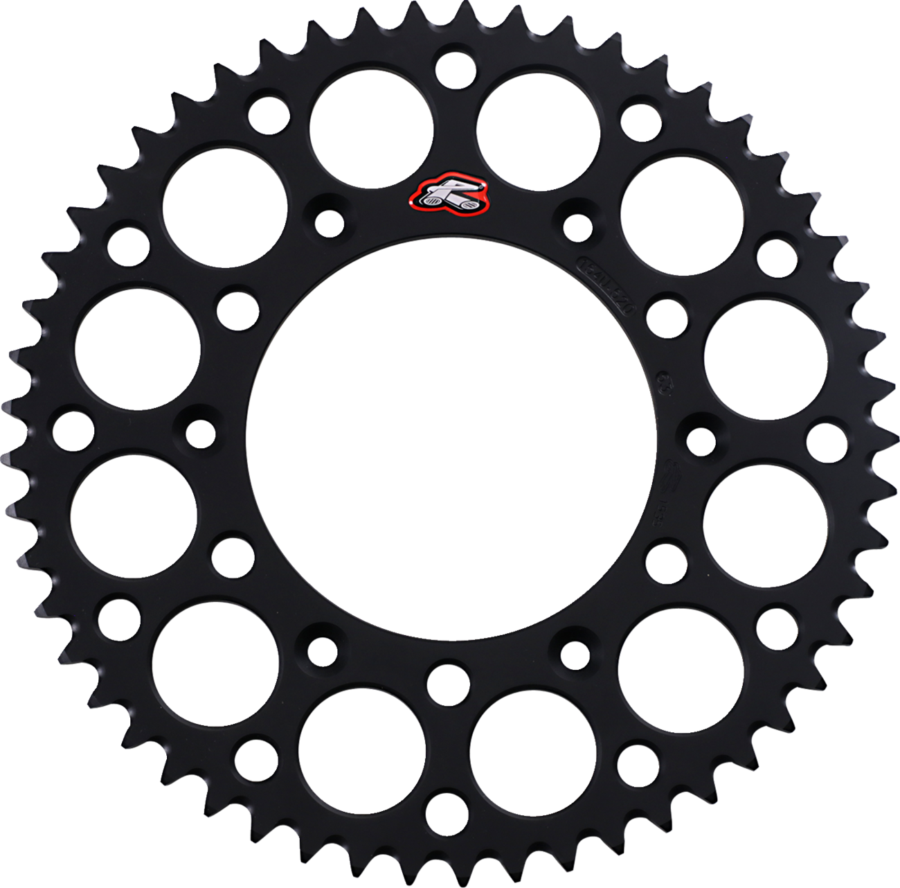 Renthal Rear Sprocket - Aluminum - 53 Tooth - Black - Honda