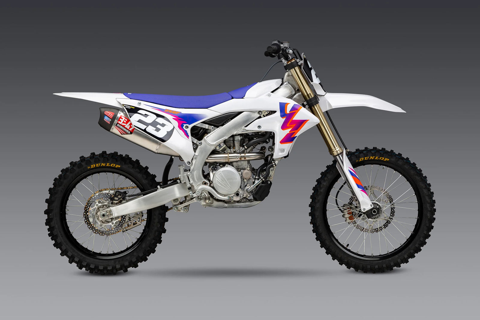 Yoshimura YZ250F 24-26 RS-12 Stainless Full Exhaust, W/ Aluminum Muffler