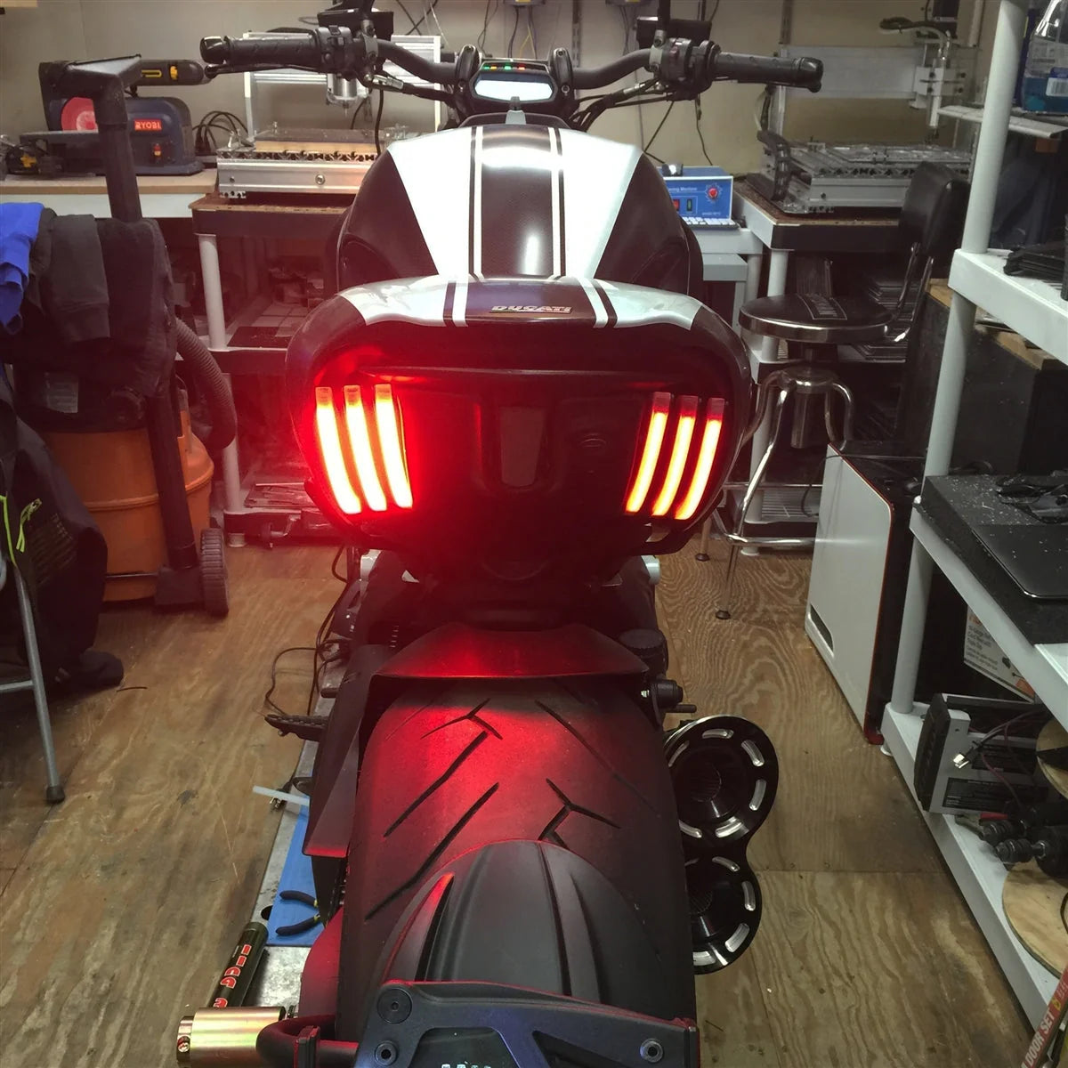 NRC Ducati Diavel Rear Turn Signals (2010 - 2019)