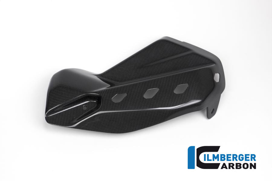 Ilmberger Carbon Exhaust Protector Ducati MTS 1200 2016 Enduro - Gloss / Plain