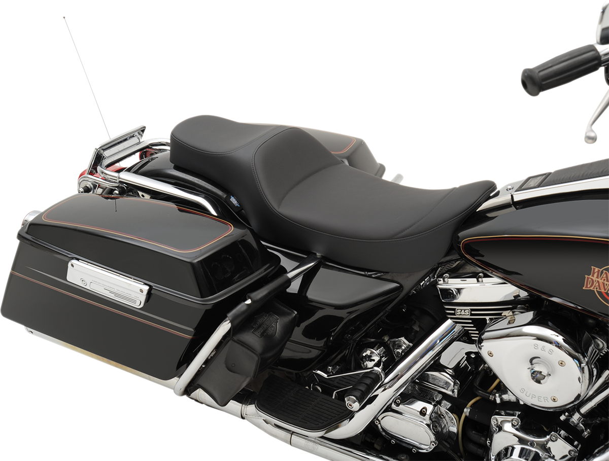 Drag Specialties Seats Extended Reach Predator Seat - Mild Stitched - FL '97-'07