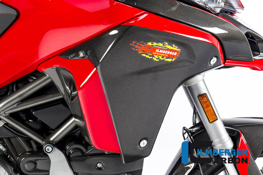 Ilmberger Carbon Side Fairing Rightside Ducati MTS 1200 2016 Enduro - Gloss