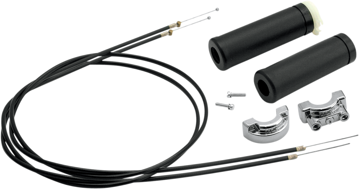 S&S Cycle Universal Throttle Assembly Kit - 48"