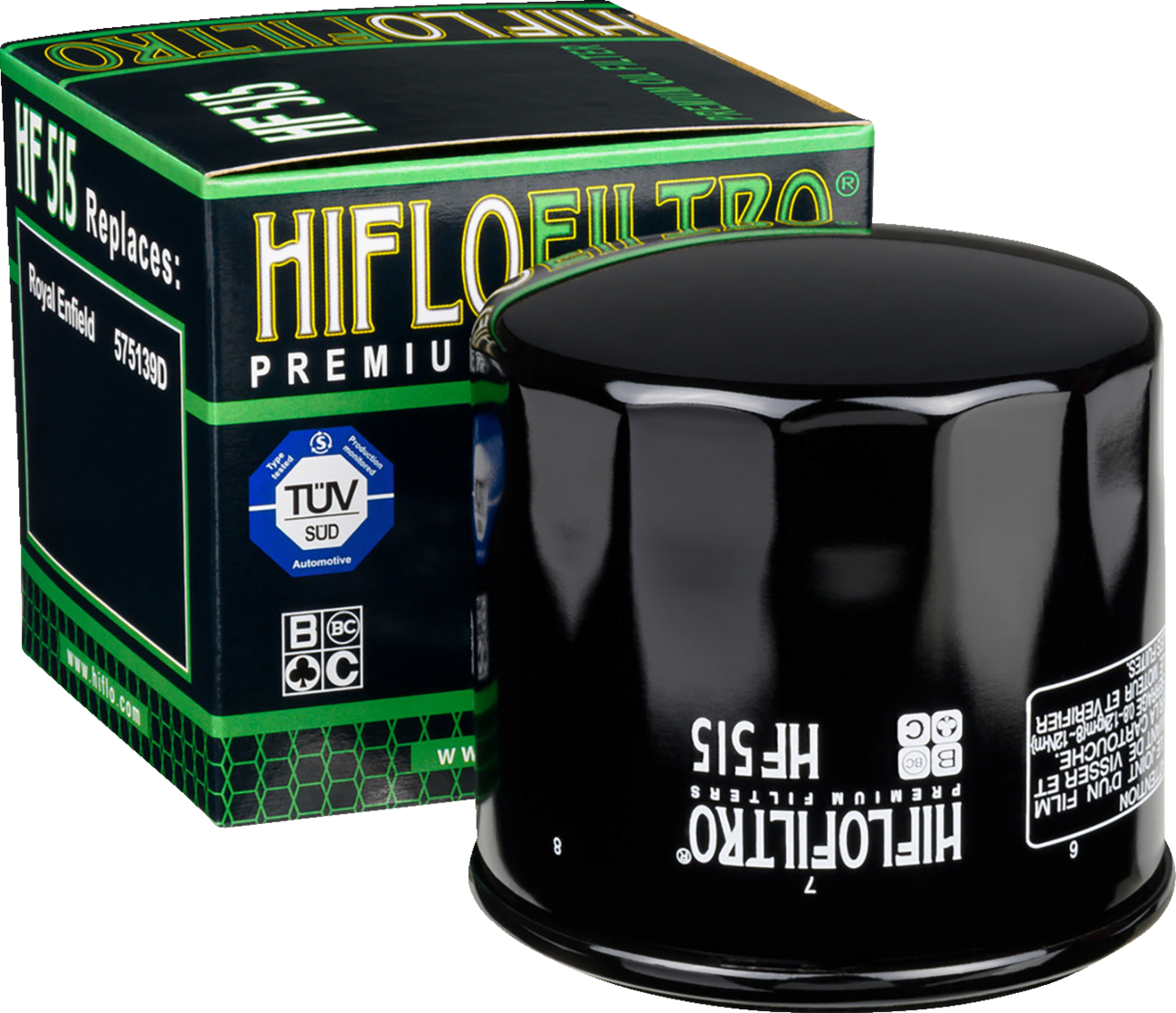 Hiflofiltro Oil Filter - Black