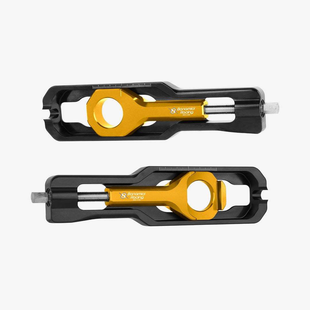 Bonamici Racing Chain Adjuster - Aprilia RSV4 - GOLD
