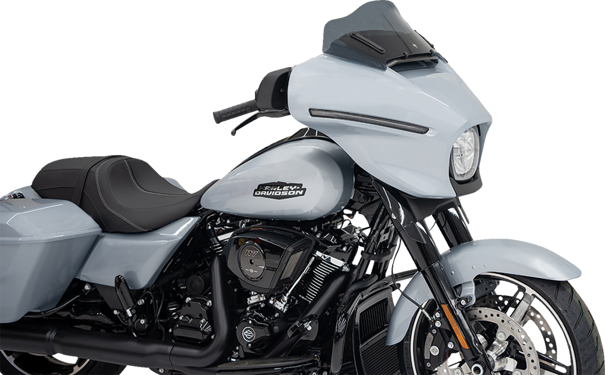 Klock Werks Flare® Windshield - 8" - Dark Smoke - '23-'25 FLHX