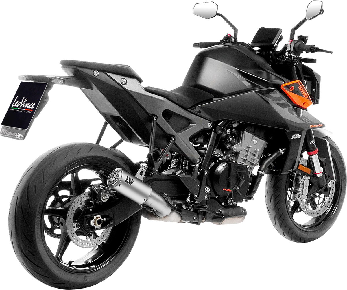 LeoVince LV Corsa S Slip-On Muffler - Titanium - KTM 990 Duke