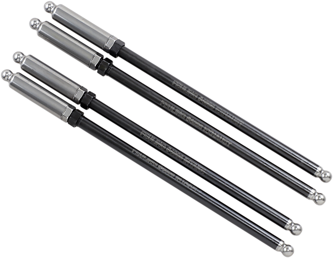 Feuling Parts Quick Install Pushrods - Adjustable - Twin Cam