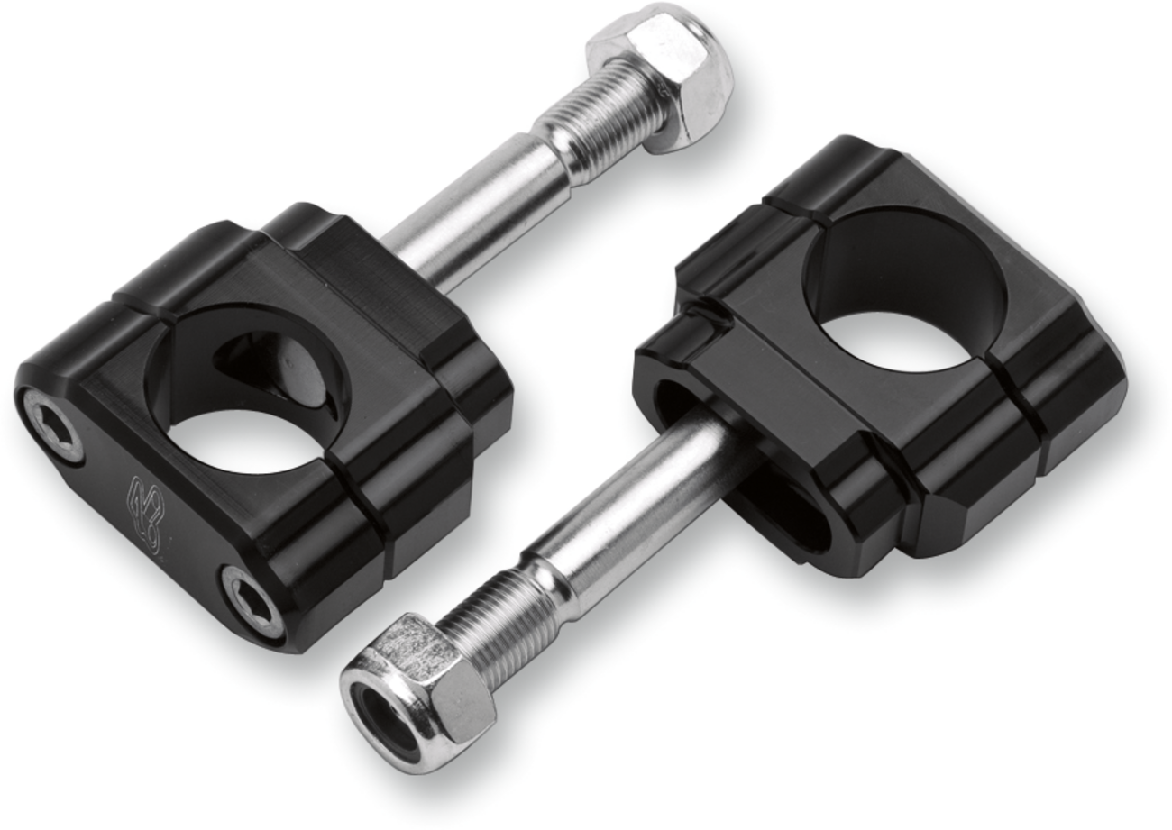 Renthal Rubber-Mounted Handlebar Clamp - 1-1/8" - 5 MM Offset