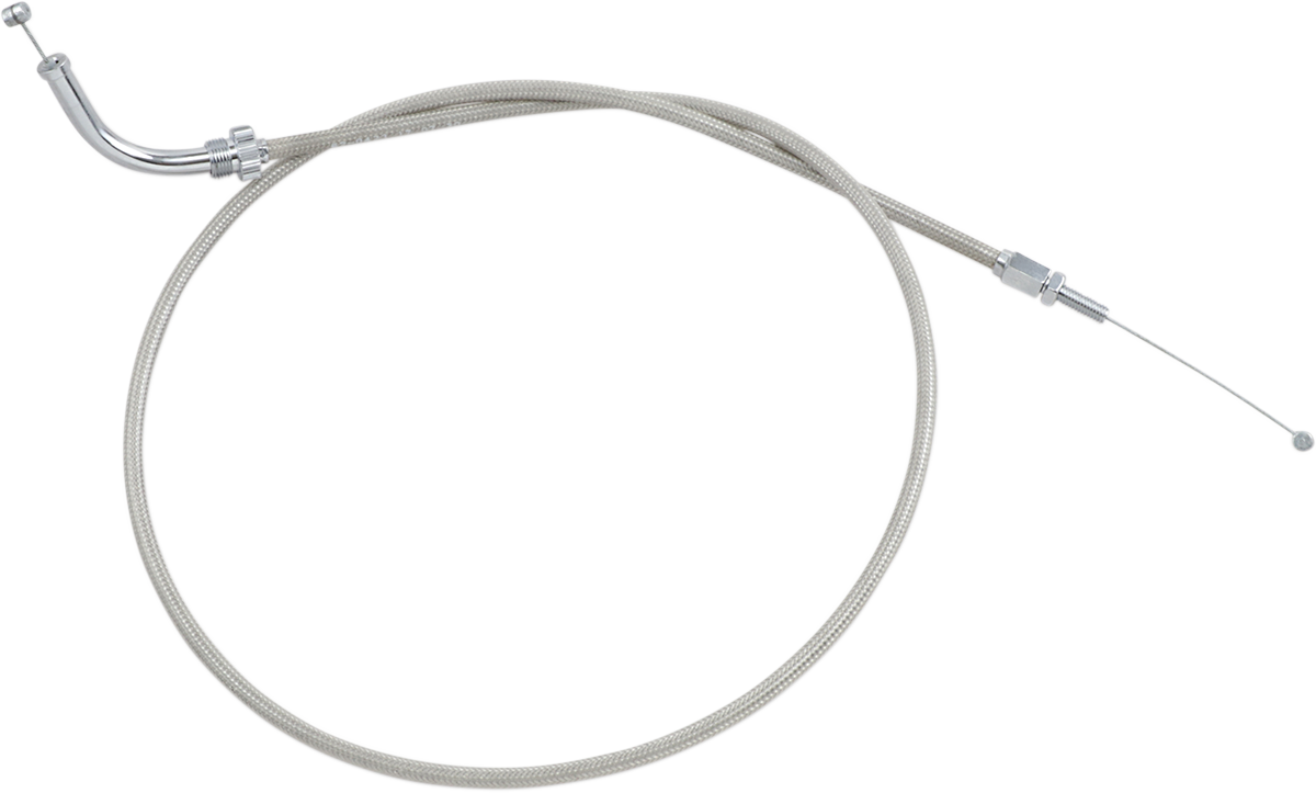 Motion Pro Armor Coat Stainless Steel Throttle/Idle Cable For Cruisers - Push - VTX1300