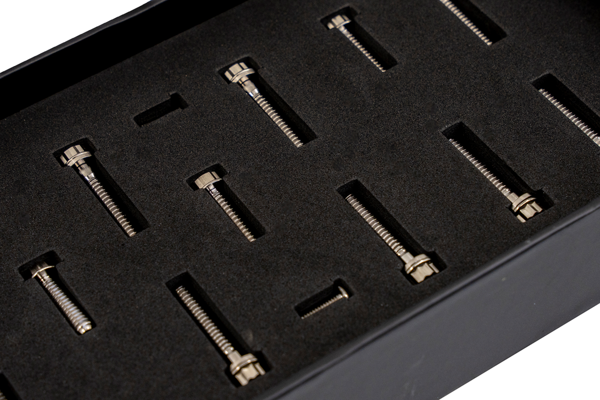 Trask Bitchin' Bolts Hardware Kit - Titanium - M8 - Cam Cover