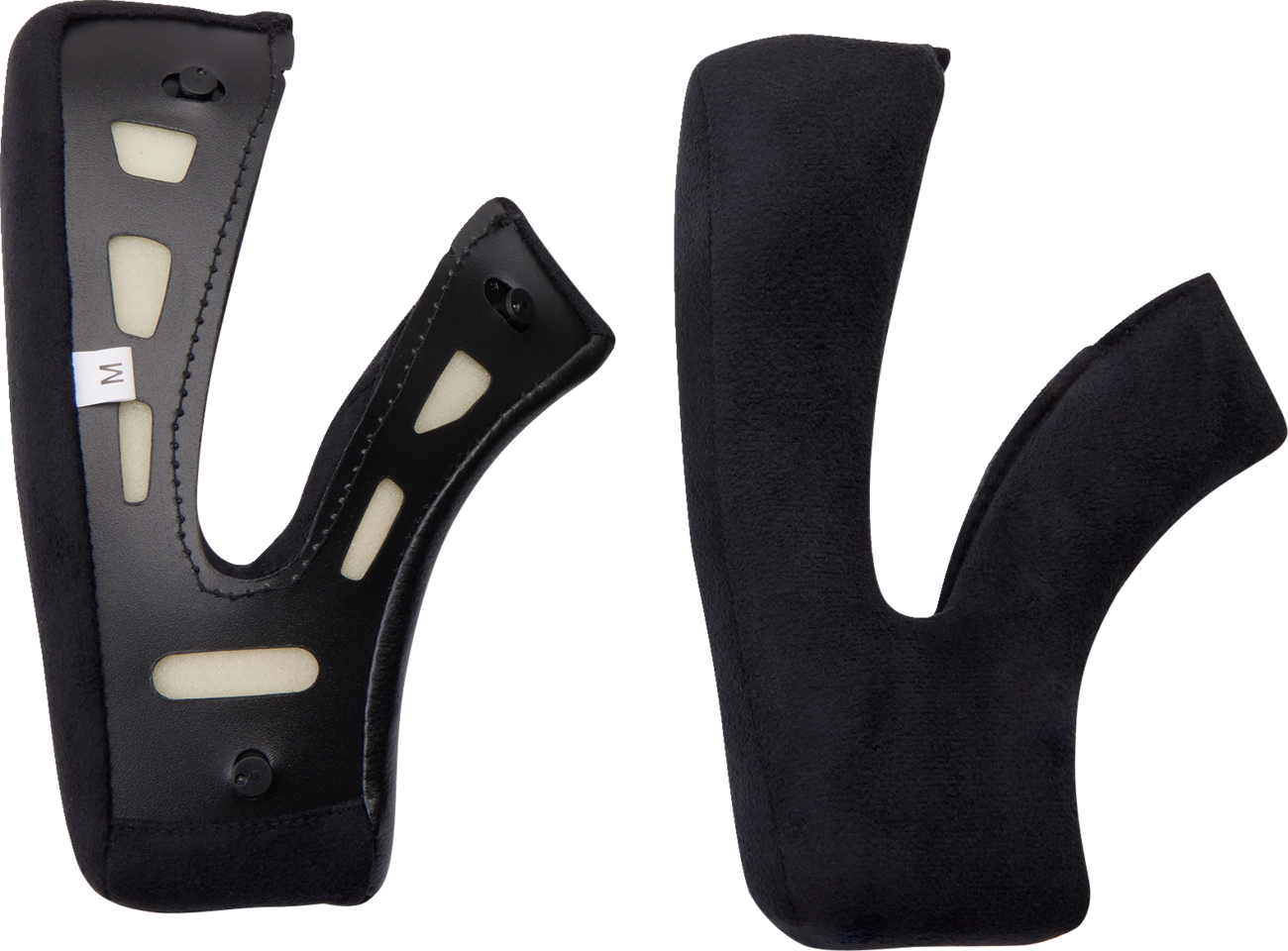 AGV X101 Cheek Pads - Black - Medium
