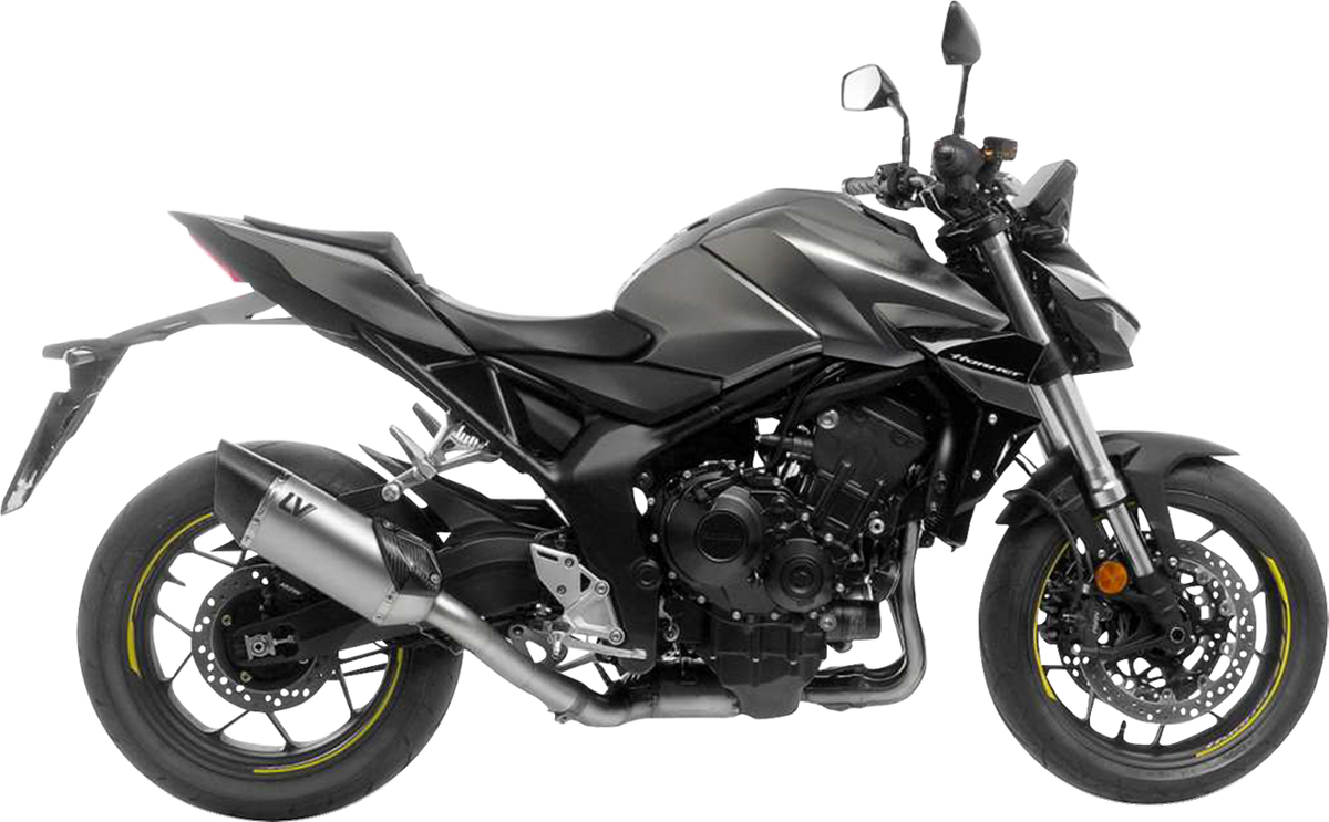 LeoVince LV-14 R Slip-On Muffler - Titanium - Honda CB 1000 Hornet