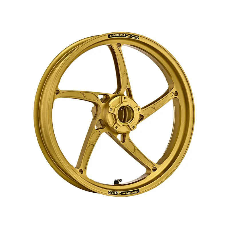 OZ Racing Piega R Forged Aluminum Wheel Set Anodized Gold For BMW S1000RR / HP4