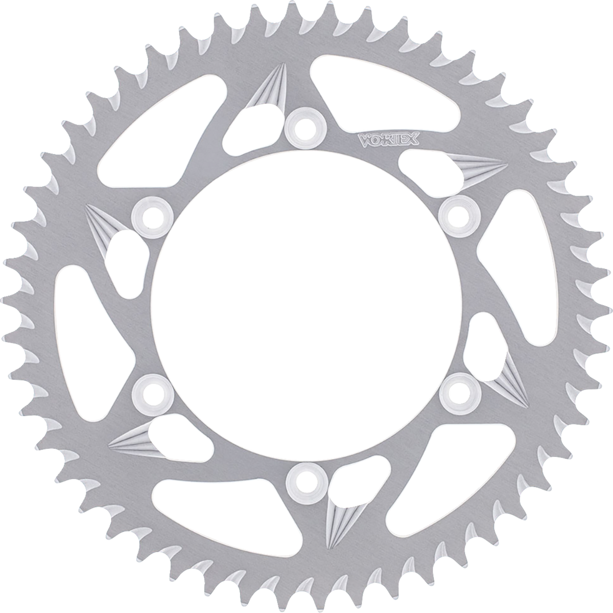 Vortex Rear Sprocket - Aluminum - 37 Tooth - Silver - Honda