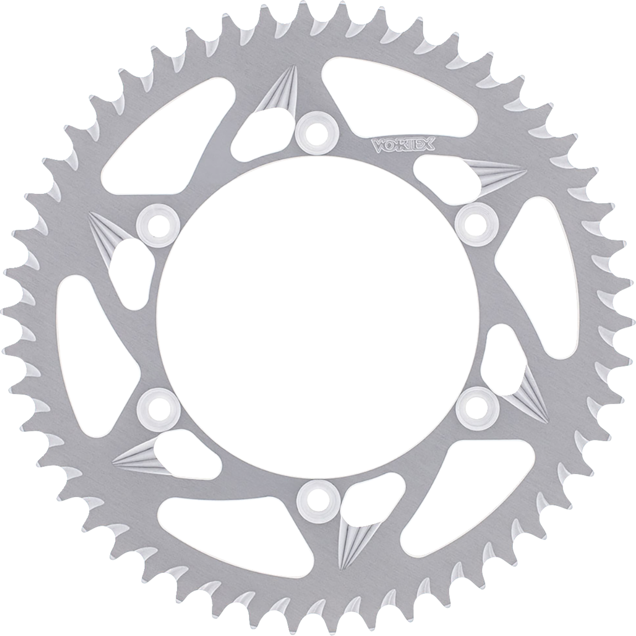 Vortex Rear Sprocket - Aluminum - 37 Tooth - Silver - Honda