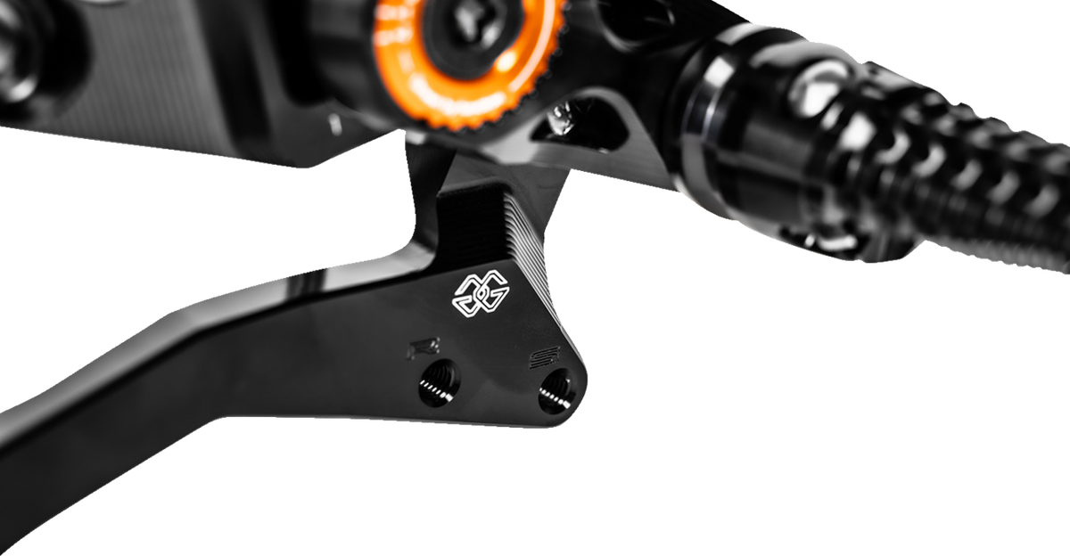 Gilles Tooling MUE2 Rearset - Black - KTM