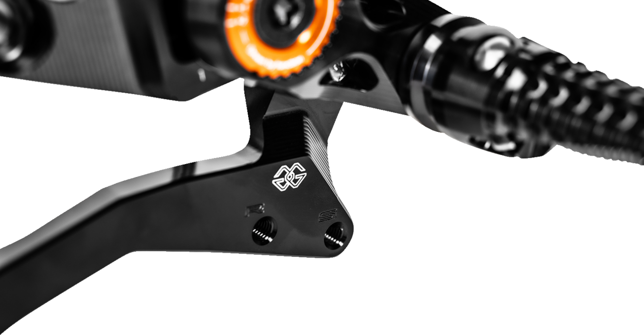Gilles Tooling MUE2 Rearset - Black - KTM