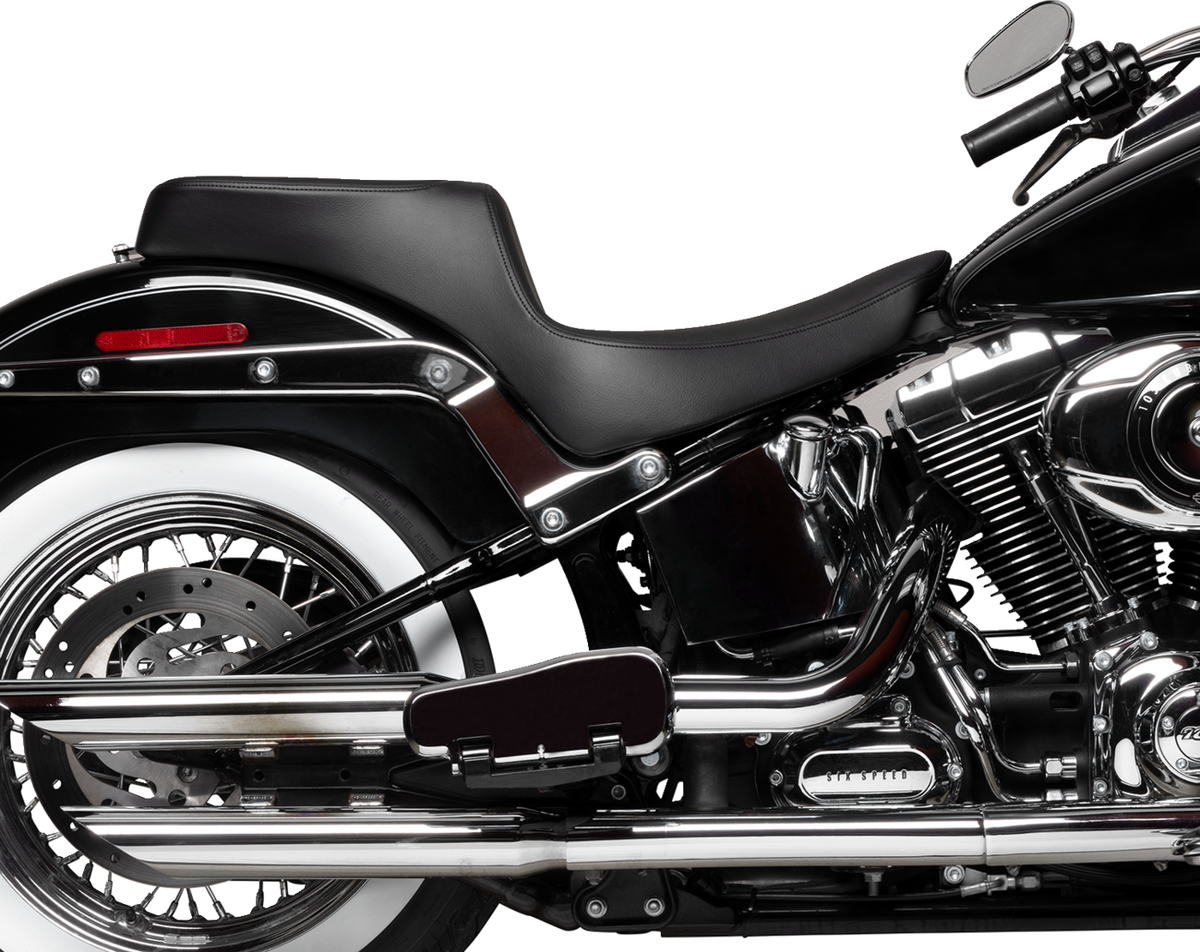 Drag Specialties Seats Performance Predator 2-Up Seat - Vinyl - Smooth - FL '00-'17