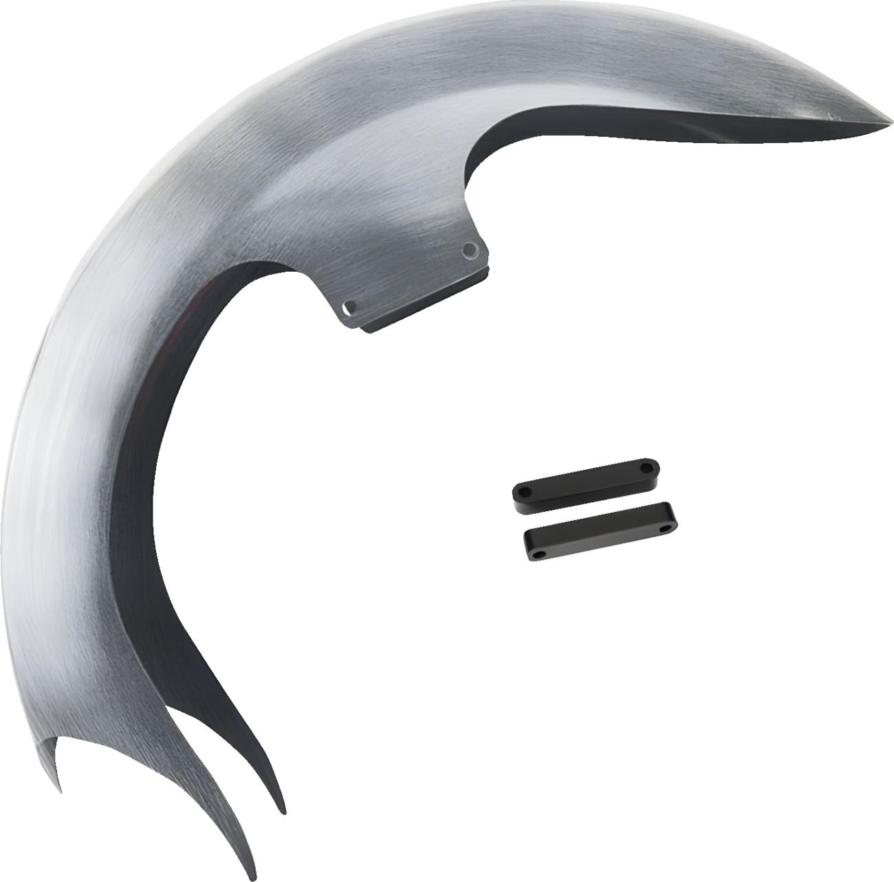 Paul Yaffe Bagger Nation Talon Front Fender - OEM - 19" Wheel - With Black Adapters