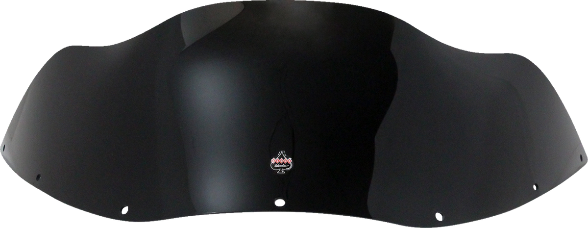Klock Werks Flare® Windshield - 9" - Black - '83-'93 FXRT