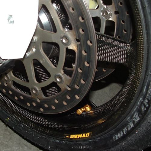 Bridgeport 90 Degree Angled Valve Stems 8.3mm - Pair