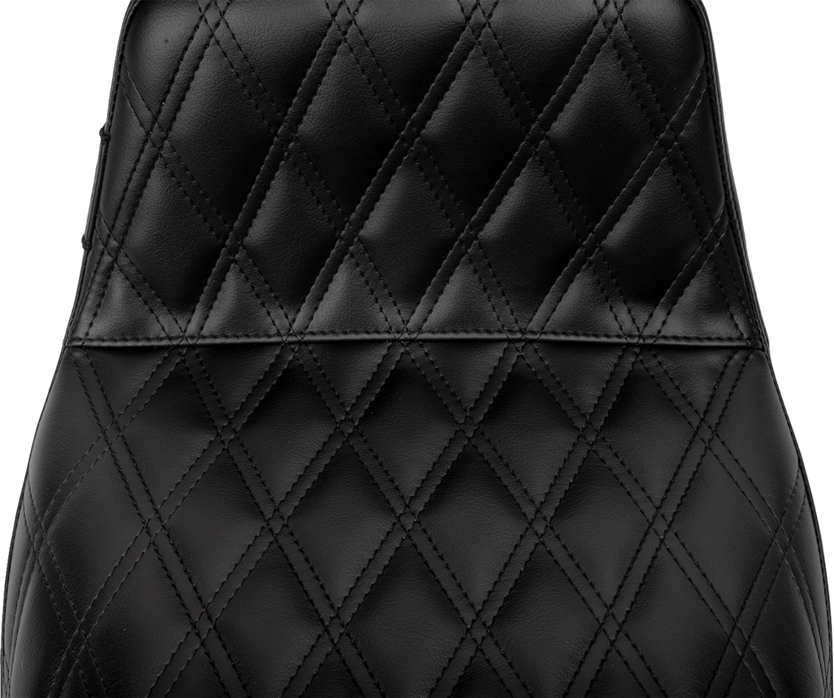 Le Pera Kickflip Seat - Double Diamond Stitch - FLH/FLT '23-'25