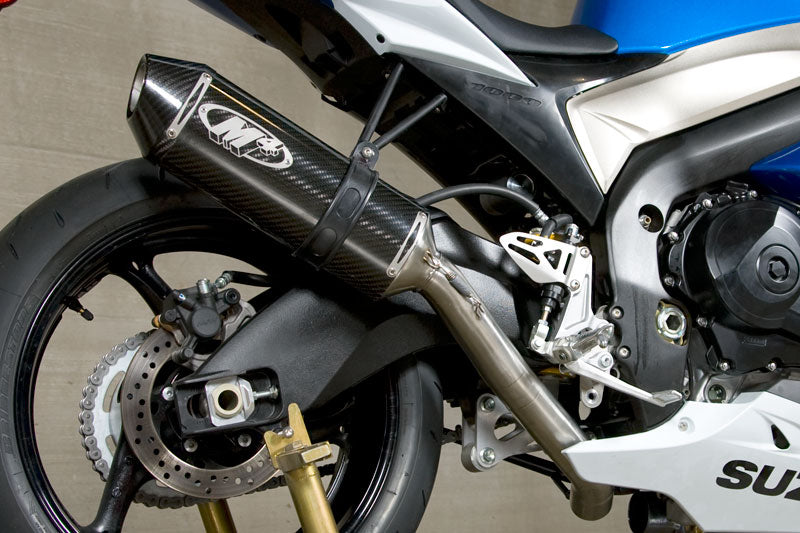 M4 Exhaust 2009-11 GSXR 1000 Race Carbon Detail
