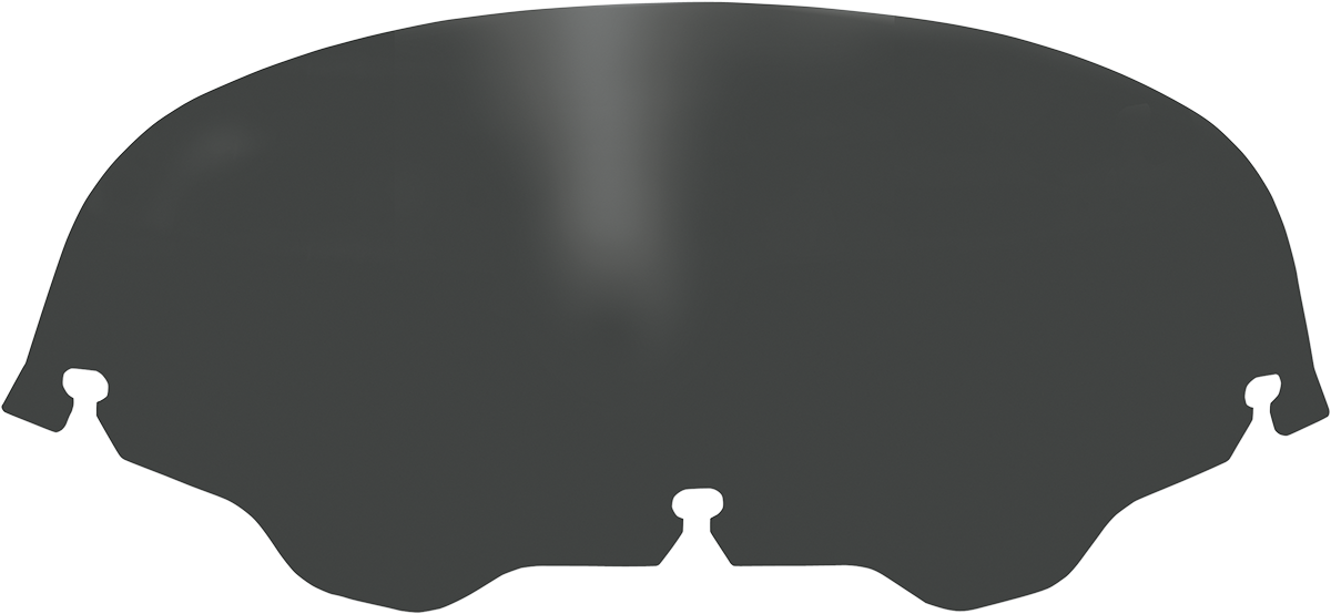 Memphis Shades Windshield - 5" - Black '96-'13 FLHT