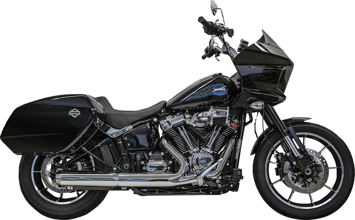 Bassani Xhaust 4" Slip-On Muffler With Baffle Core