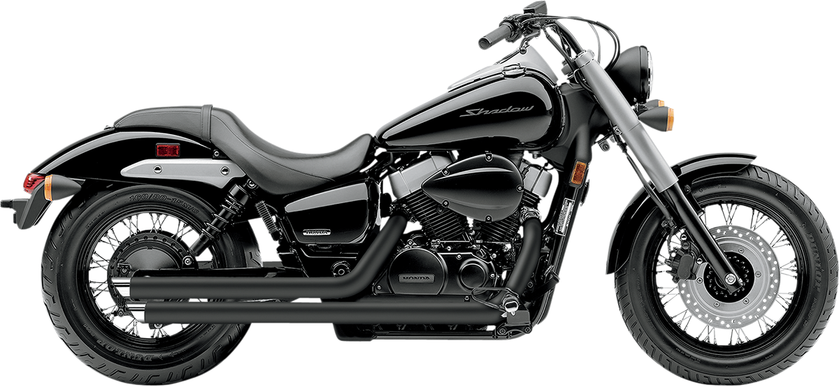 Cobra Streetrod Slashdown Exhaust - Black