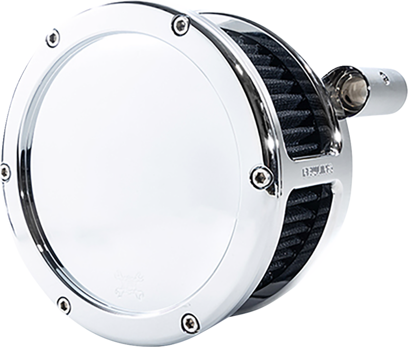 Feuling Parts BA Air Cleaner Kit - Chrome With Black Filter - '08-'17 Dyna/Softail/Touring