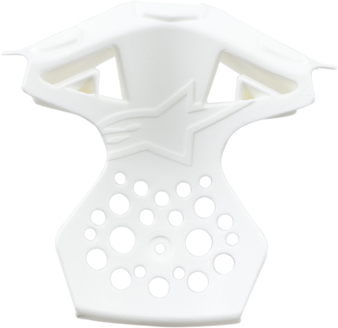 Alpinestars Supertech M8/M10 Chin Vent Frame - Gloss White - XS/S