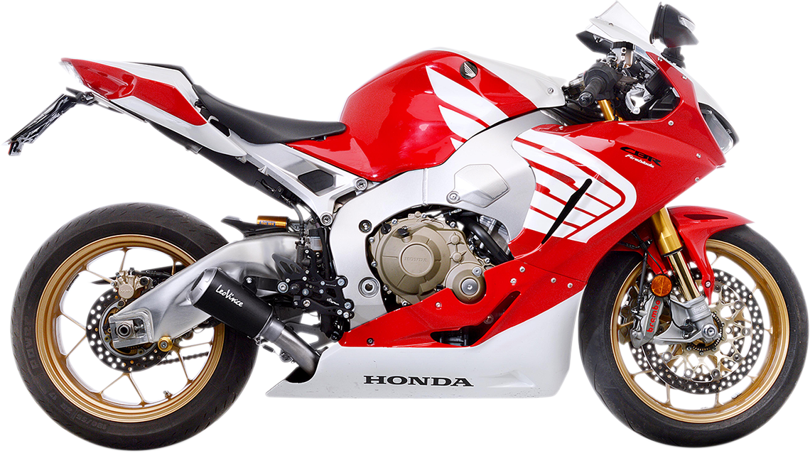 LeoVince LV-10 Slip-On Muffler - Black Stainless Steel - CBR1000RR