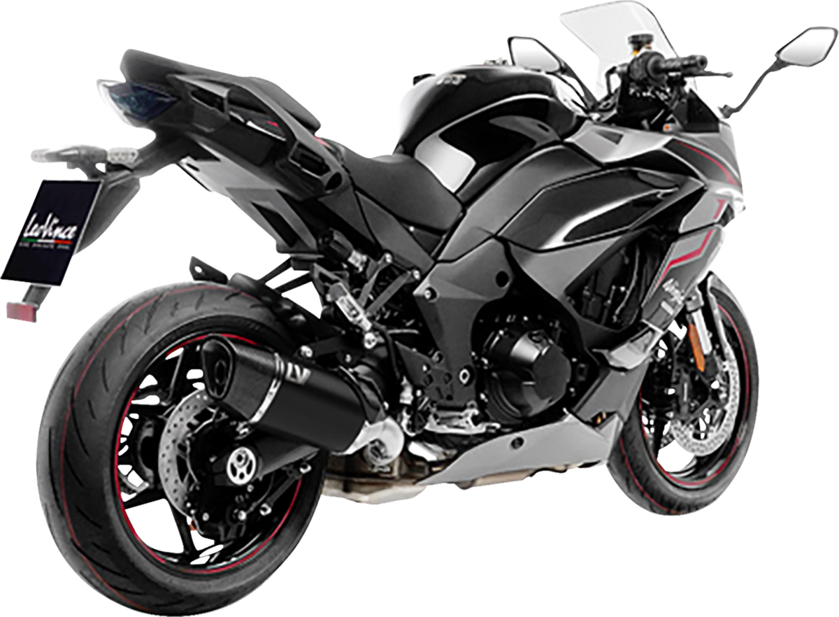LeoVince LV-14 R Slip-On Muffler - Black - Ninja 1000 SX