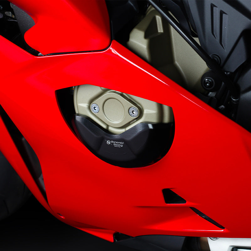 Bonamici Racing Engine Protection (Left Side) - Ducati Panigale V4 - V4S