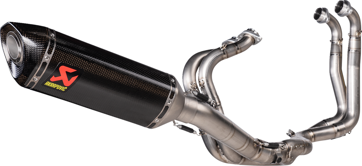 Akrapovic Evolution Line Exhaust System - Titanium/Carbon Fiber - RSV4