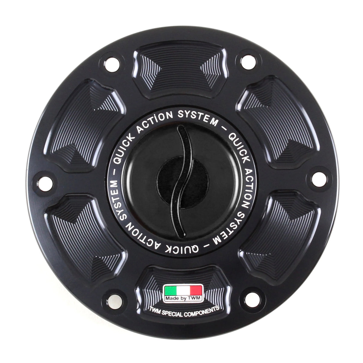 TWM Quick Action CNC Aluminum Gas Cap For Ducati - TDPR.08