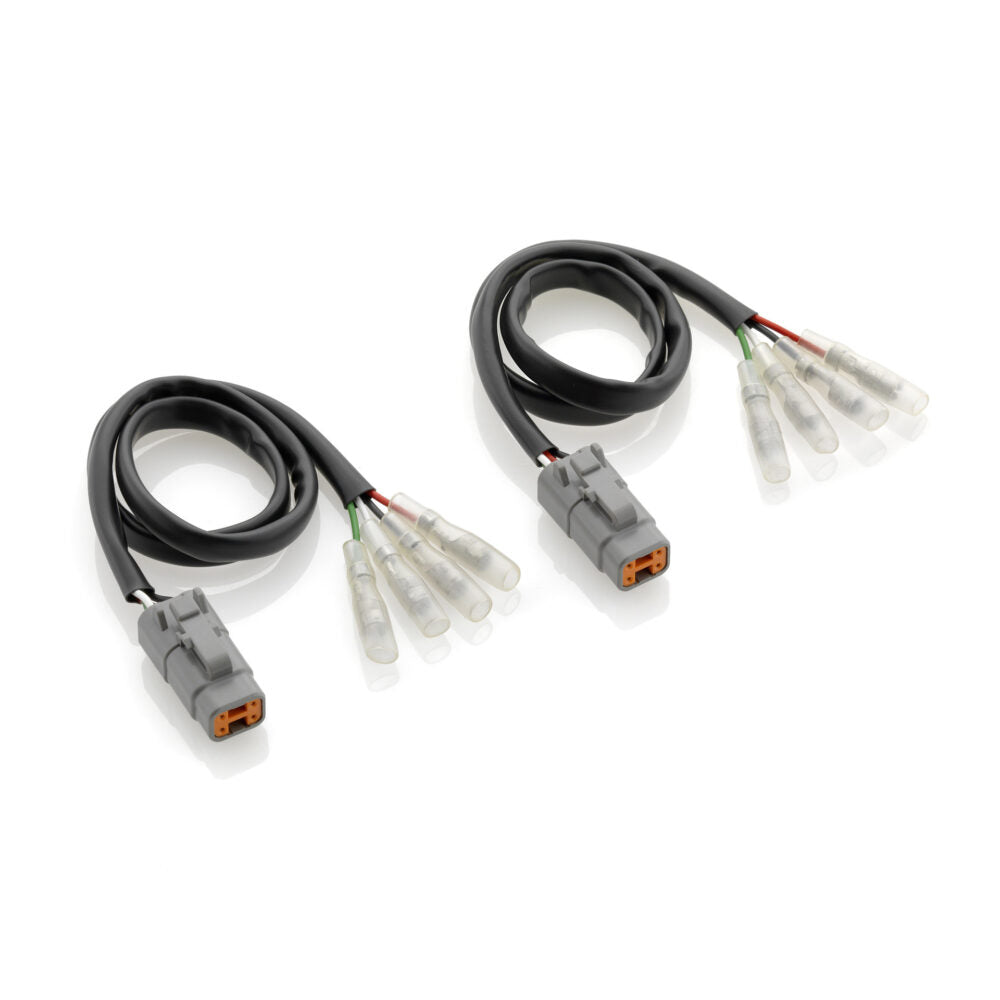Rizoma Wiring Kit For Rear Turn Signals - Black / Rear
