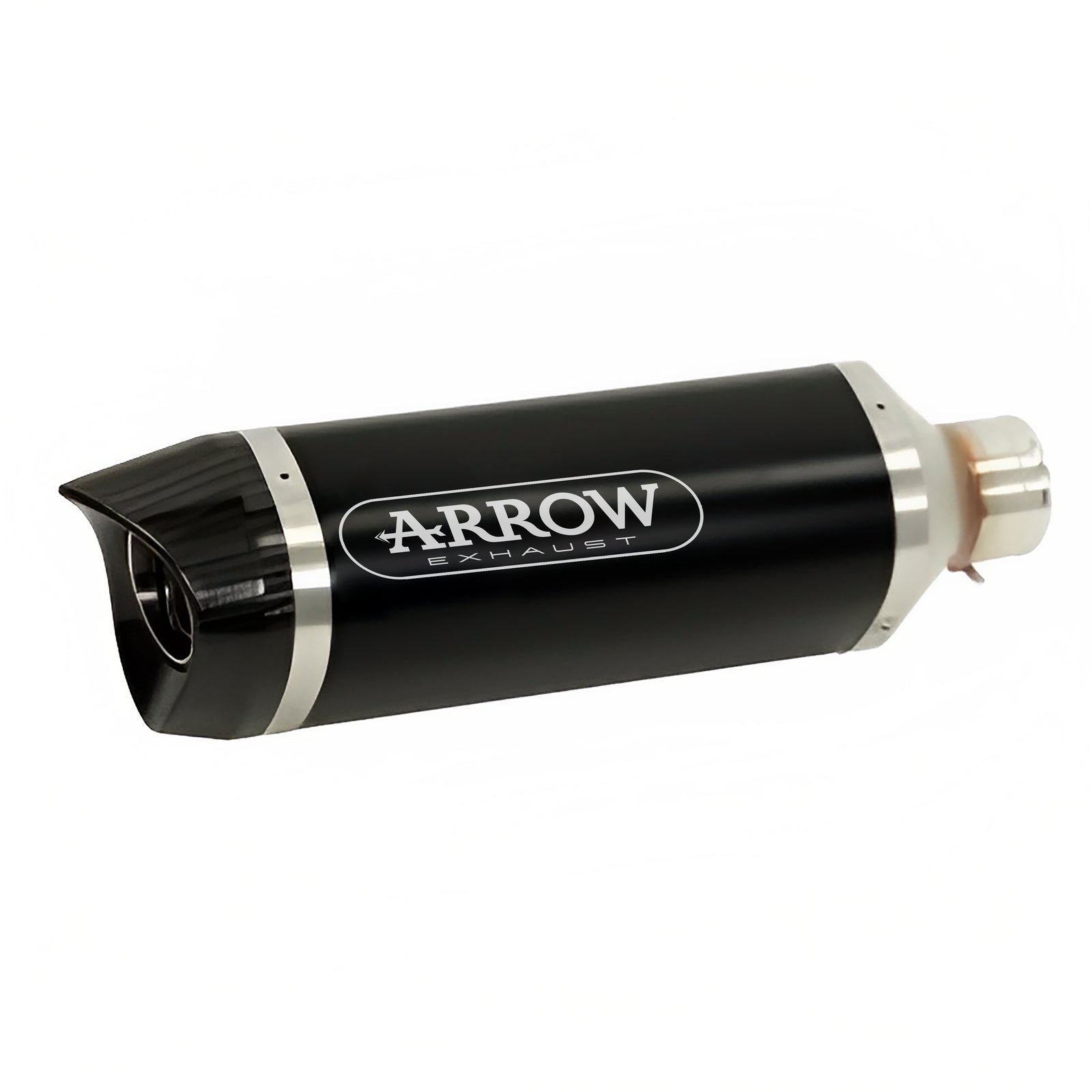 Arrow 71831AKN Street Thunder Aluminium Dark Slip On With Carbon End Cap