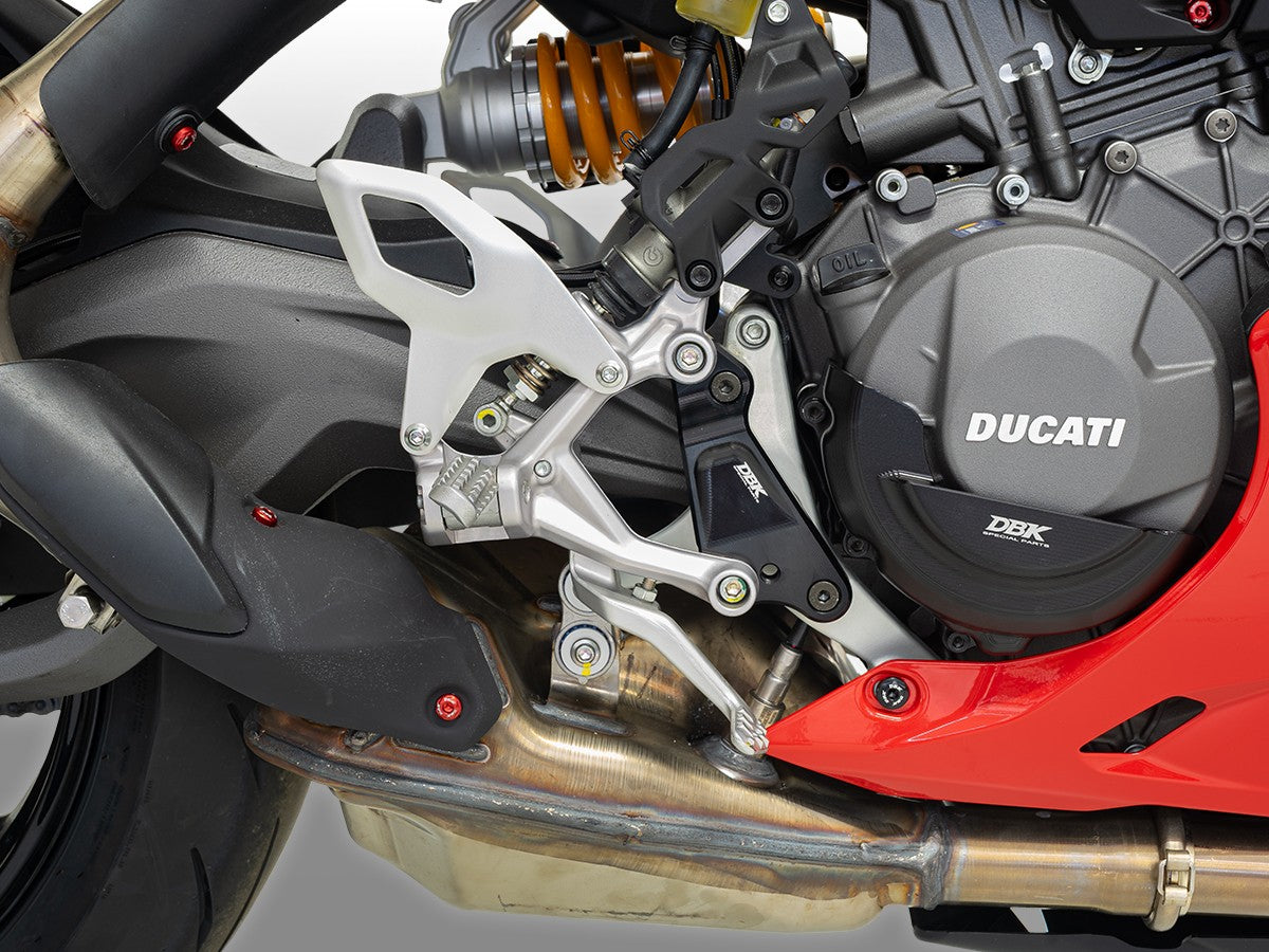 Ducabike DBK PAP06 Panigale V2 MY25 OEM Footrest Rear Plates