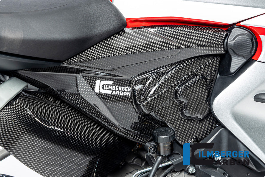 Ilmberger Carbon Subframe Cover With Cam Cover Right Ducati Streetfighter V2 - Gloss